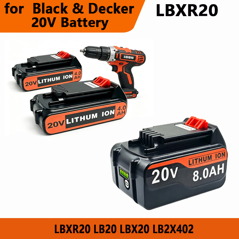 Black+Decker Tool Cordless - Batería de Repuesto de Litio BL2018