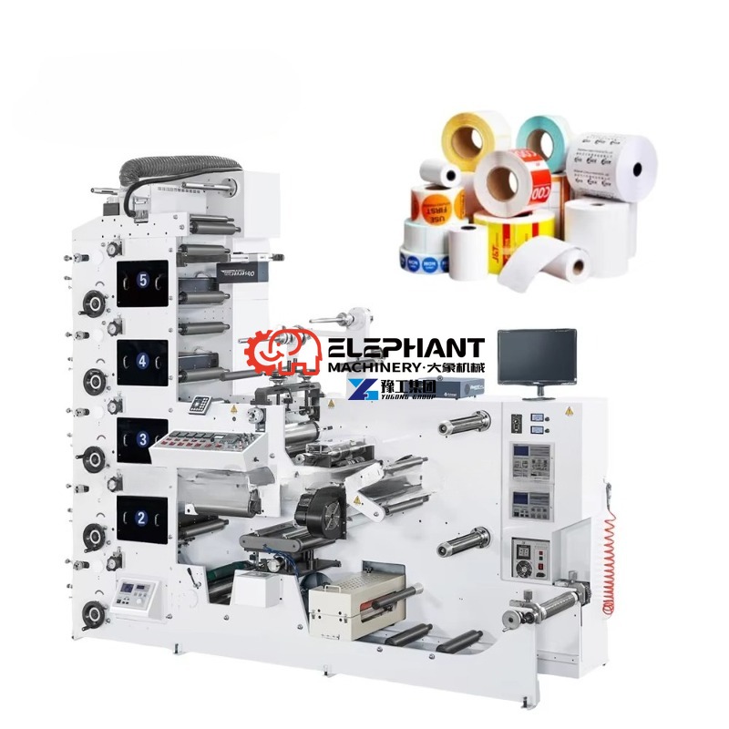 Commercial Flexographic Printing - Máquina de Impresión Flexográfica Automática de