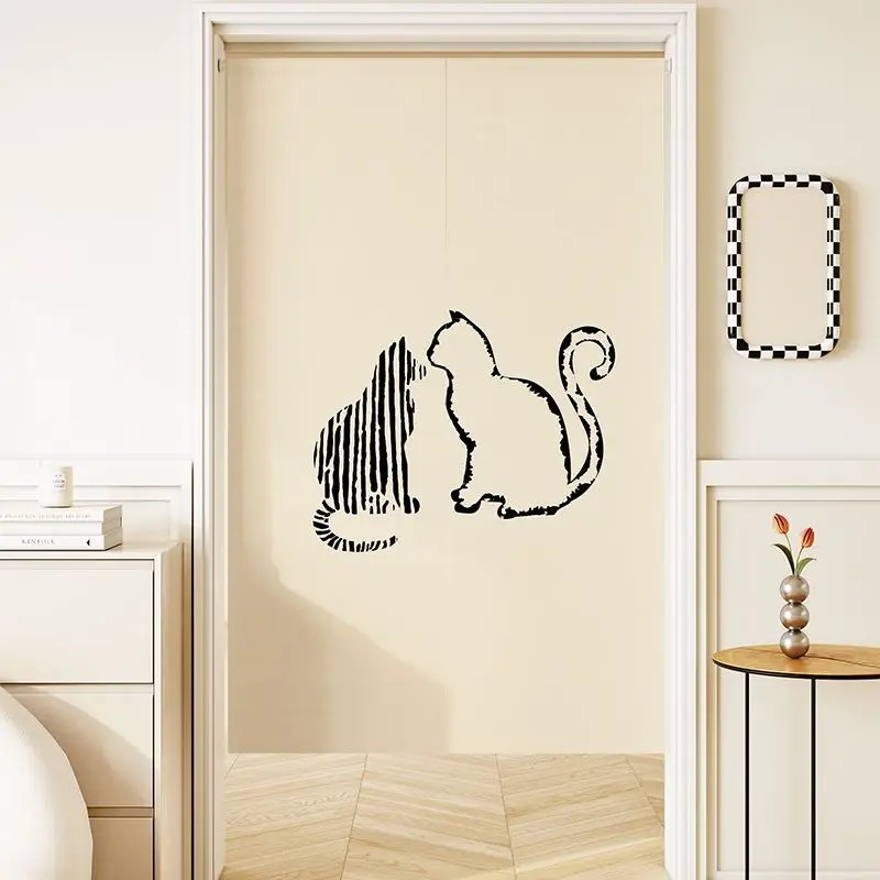 Commercial Window Printing - Cortina de puerta Noren VIKAMA Minimal