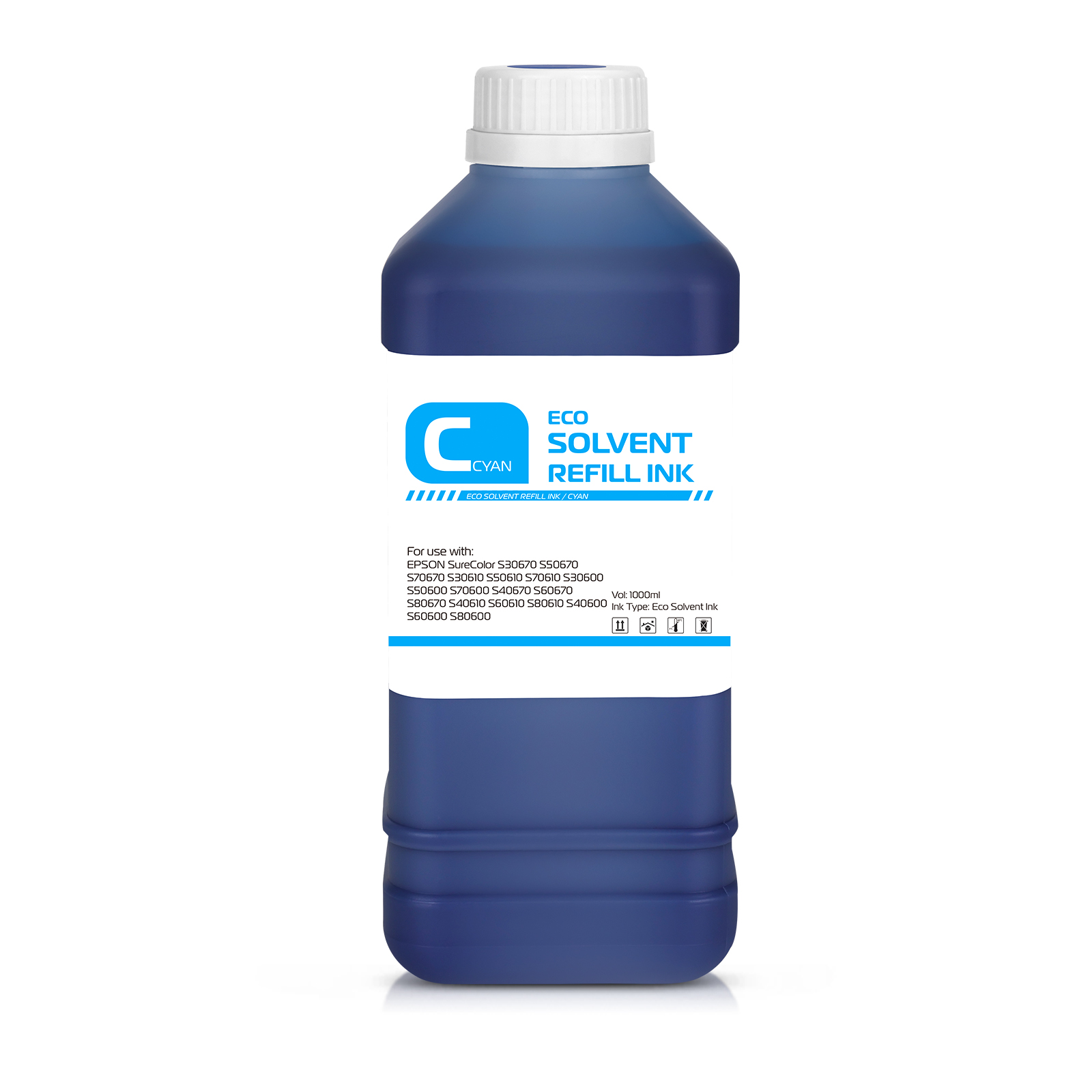 Tinta Eco-solvente de 1000ml p - Eco Solvent Ink Cartridge reseña y precio