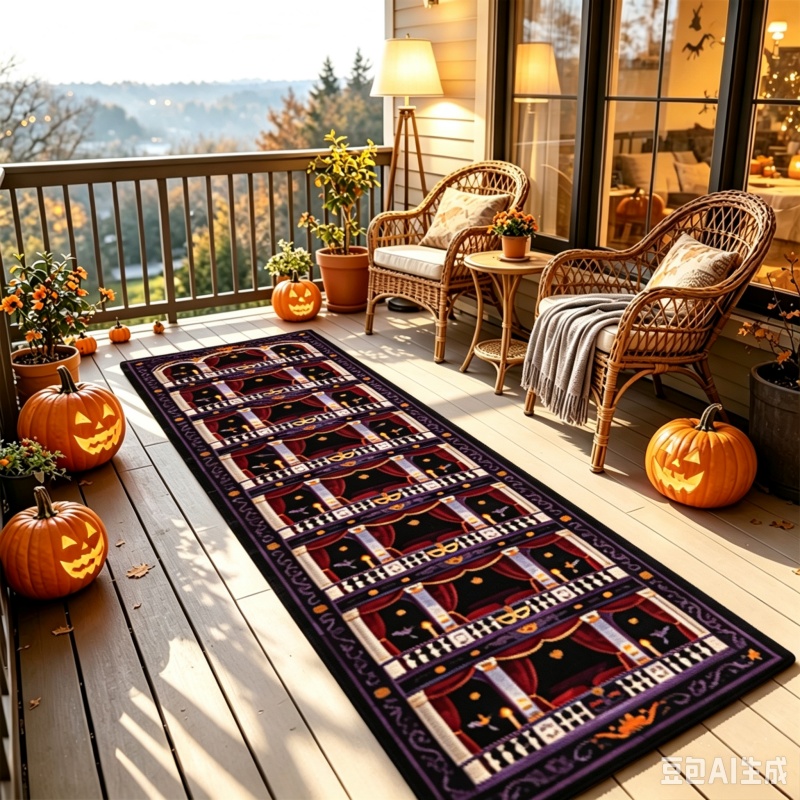 Alfombra gótica con estampado  - Commercial Window Printing reseña y precio