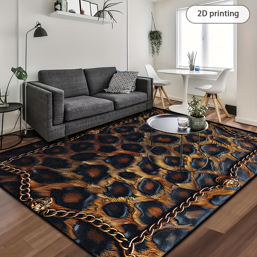 Alfombra con Estampado de Leop - Commercial Printing And Design reseña y precio