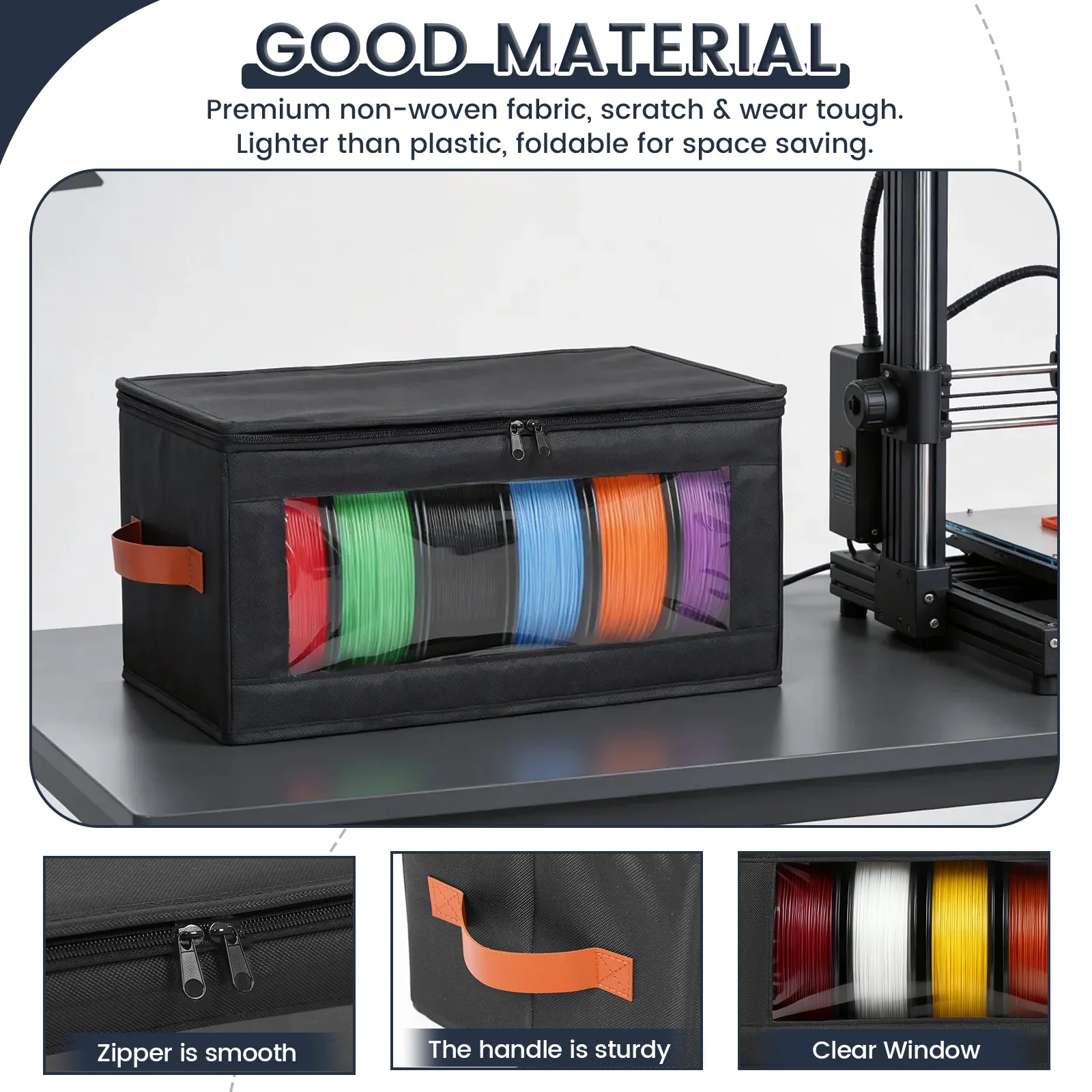 Caja de Almacenamiento de Fila - Commercial Fabric Printing Machine reseña y precio