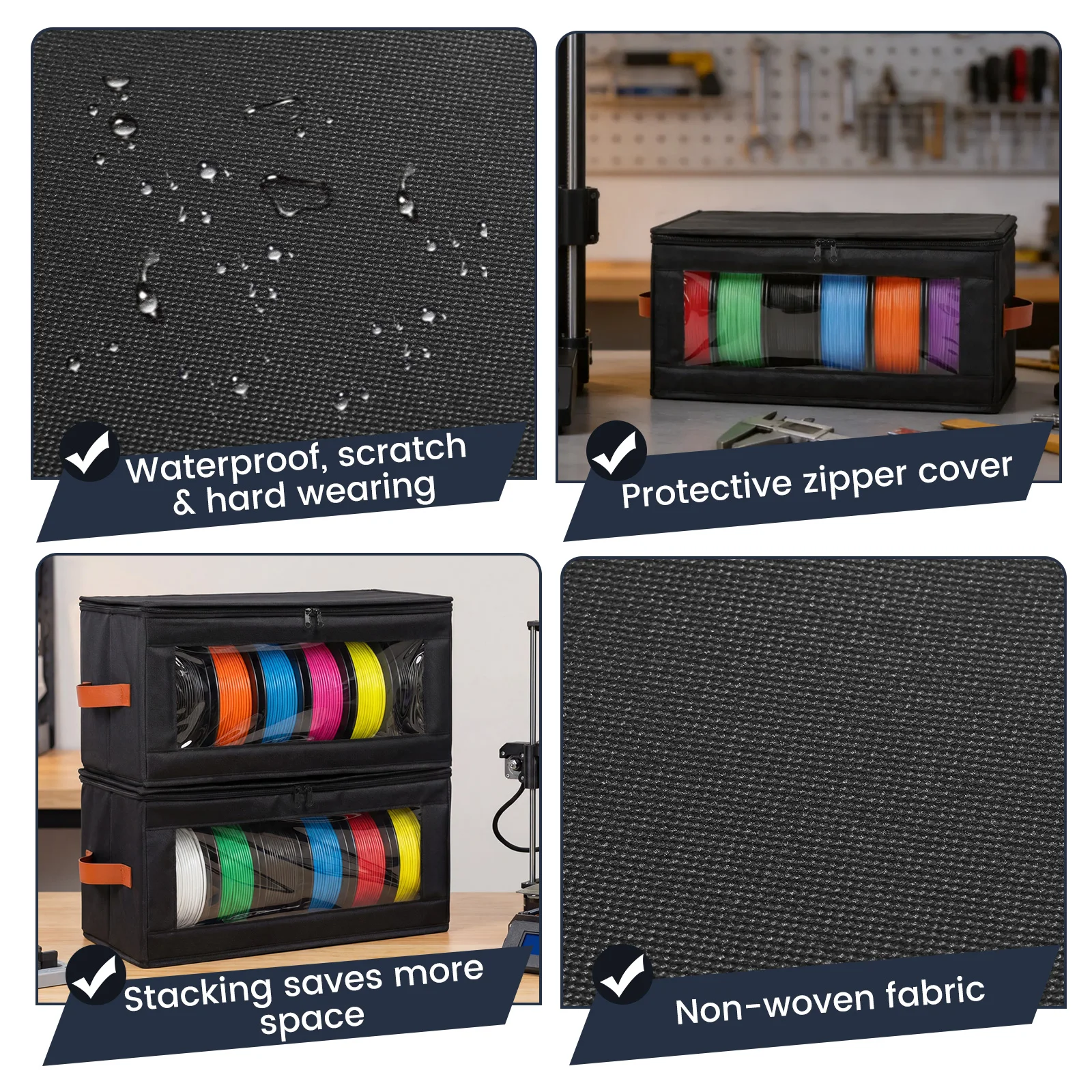 Caja de Almacenamiento de Fila - Commercial Fabric Printing Machine reseña y precio