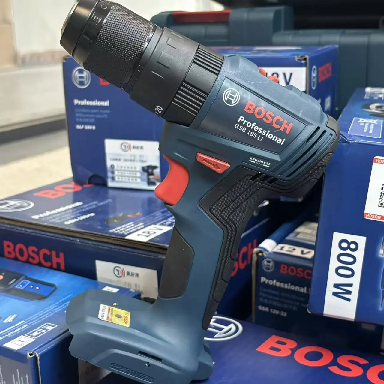 Taladro Percutor Inalámbrico S - Bosch Drill Gsb 18V reseña y precio