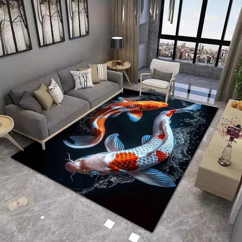 Alfombra con estampado de anim - Commercial Printing And Design reseña y precio