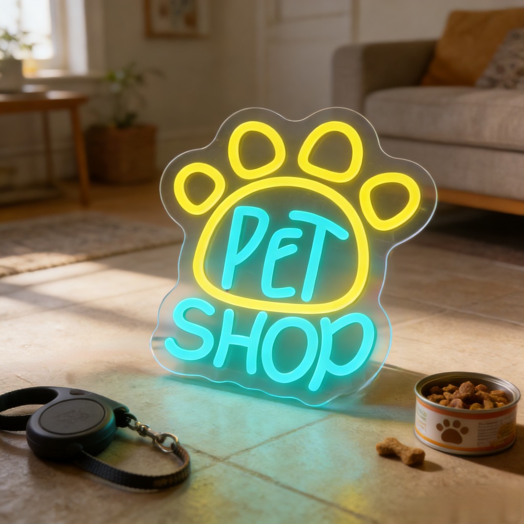 Letrero de Neón LED para Tiend - Commercial Window Printing reseña y precio